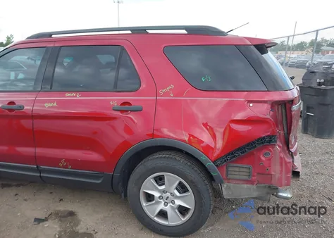 2014 Ford Explorer z USA, uszkodzony, nr VIN 1FM5K7B81EGA48550